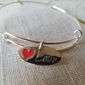 silver handmade bracelet